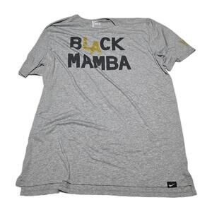 Nwt Kobe Bryant T-Shirt Xl Men Black Mamba La Graphic 2016 806730 Rare